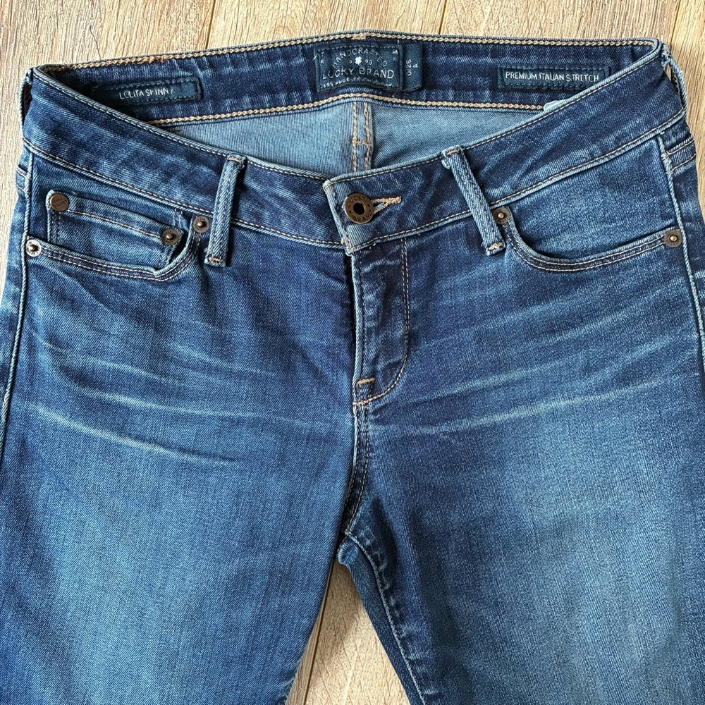 LUCKY BRAND Women's Skinny Lolita Jeans indigo size 0/25 - Picture 2 of 9